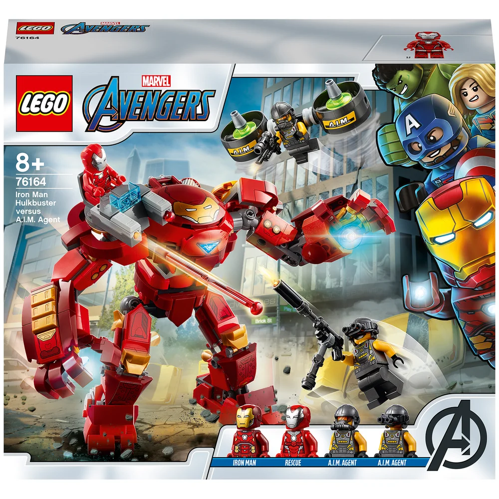 LEGO Marvel Iron Man Hulkbuster vs. Iron Man Hulkbuster contre un agent de l’A.I.M. (76164) Image 1
