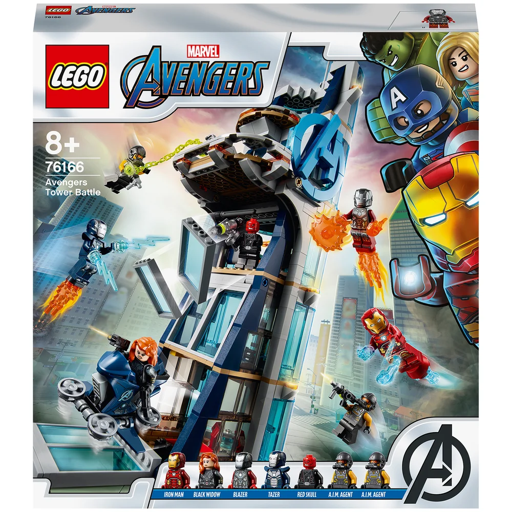 LEGO Marvel Avengers La tour de combat des Avengers (76166) Image 1