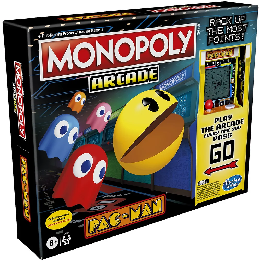 Jeu de Société Monopoly Arcade Pacman Image 1