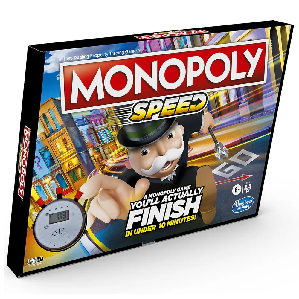 Jeu de Société Monopoly Speed Image 1