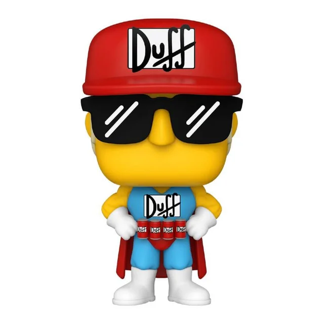 Les Simpsons Duffman Pop ! Figurine en Vinyle