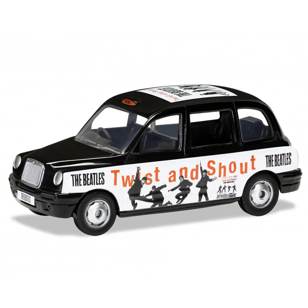 Ensemble modèle Taxi Londonien The Beatles Twist and Shout, échelle 1/36 Image 1