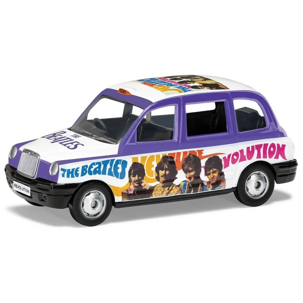 Ensemble modèle Taxi Londonien The Beatles Hey Jude, échelle 1/36 Image 1