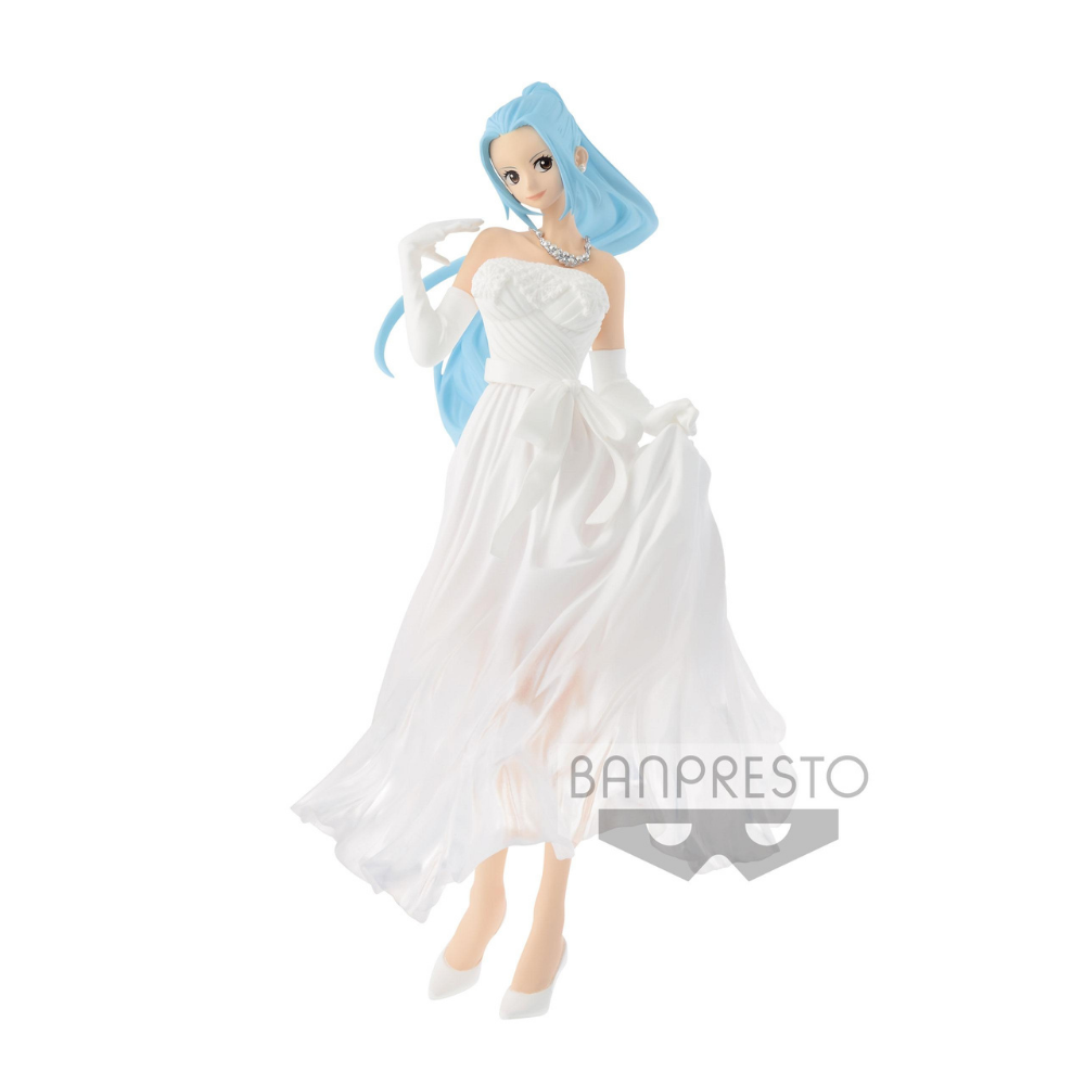 Banpresto One Piece Statuette Nefeltari Vivi White Wedding Lady Edge Image 1
