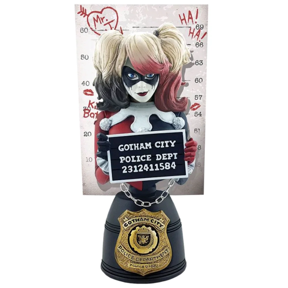 Cryptozoic Entertainment DC Buste Harley Quinn Mugshot Variante Image 1
