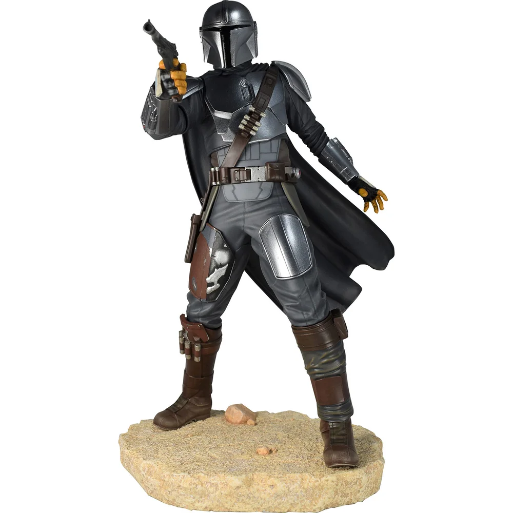 Diamond Select Star Wars Première Collection, Statuette Le Mandalorien (Armure Mark 3) Image 1