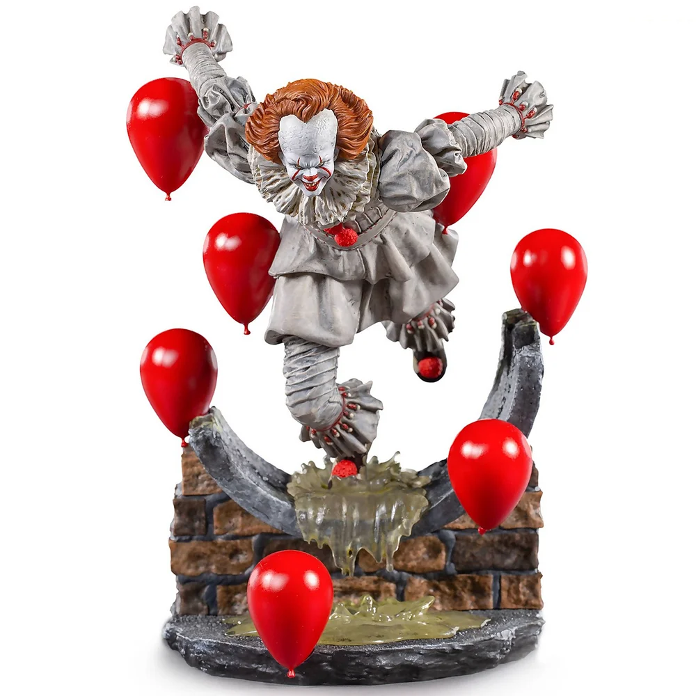 Iron Studios Ça : Chapitre 2 Statuette deluxe à l'échelle artistique 1/10 Pennywise 21 cm Image 1
