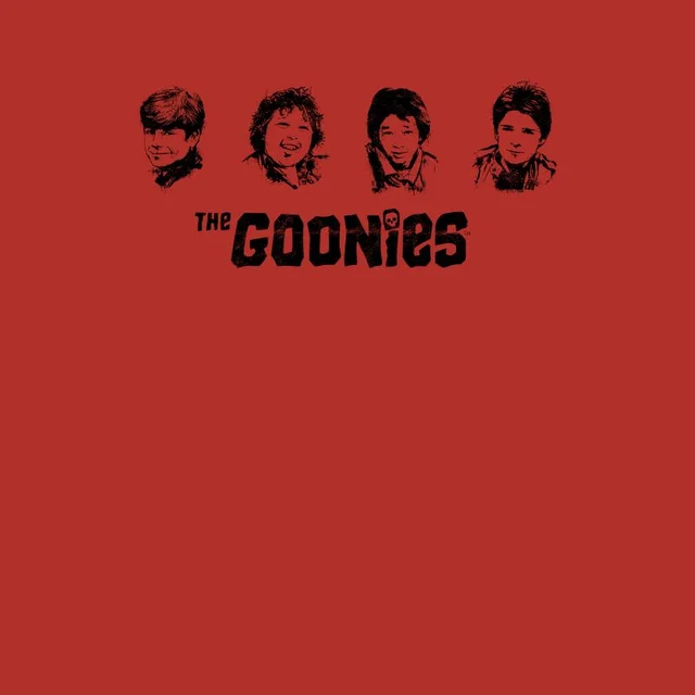 T-shirt The Goonies Goondock Gang - Rouge - Homme