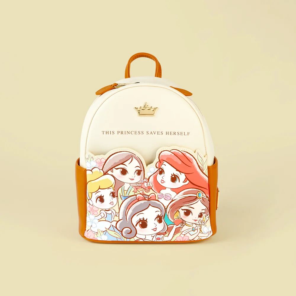 Loungefly Disney Mini Sac à Dos Princesse Chibi - Exclusive VeryNeko Image 1