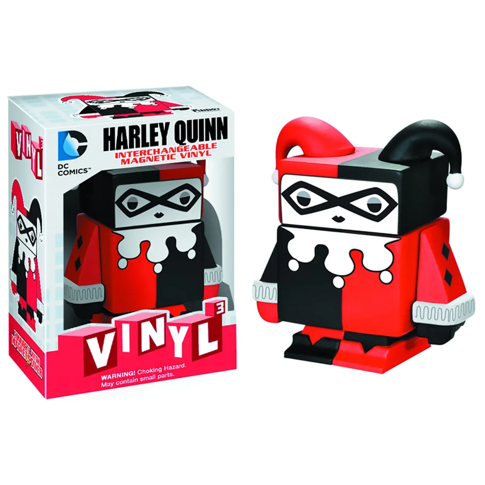 Funko DC Comics Vinyl-Cubed Harley Quinn Magnetic Figure Image 1