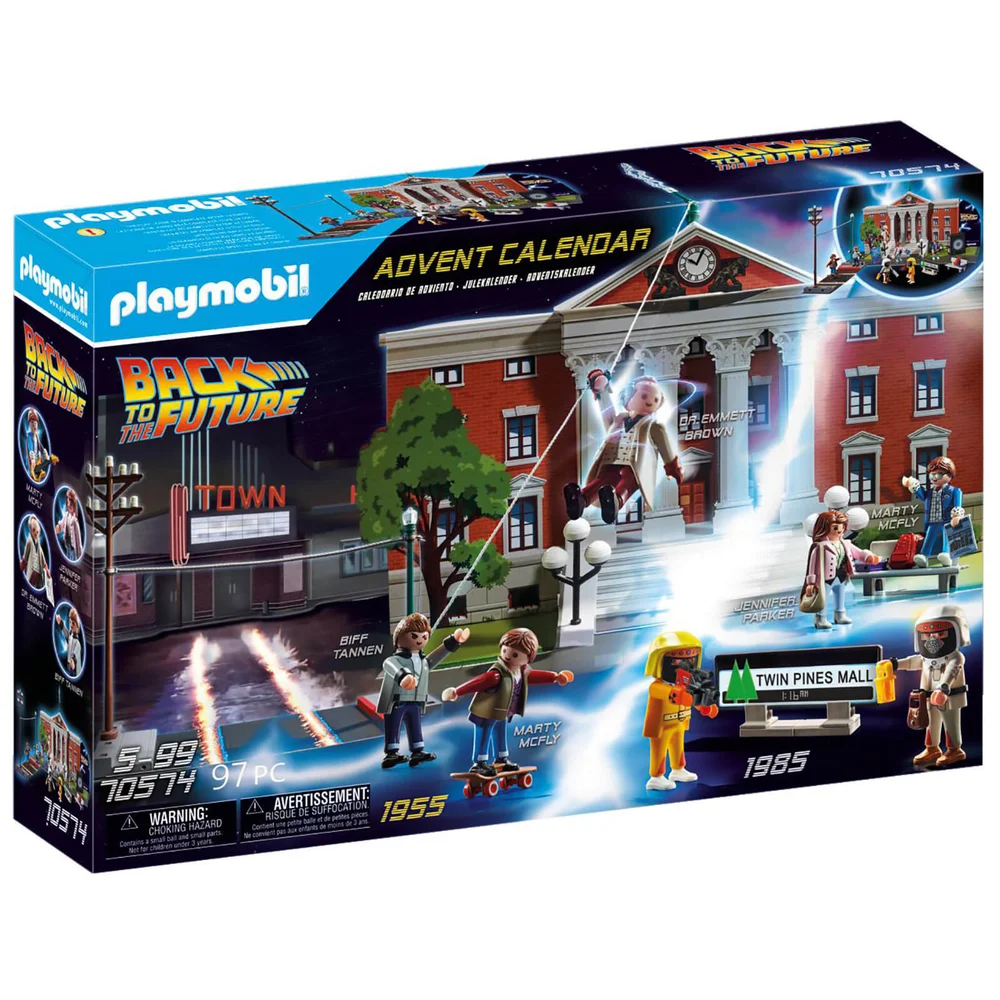 Calendrier de l'Avent Playmobil Retour vers le futur (70574) Image 1