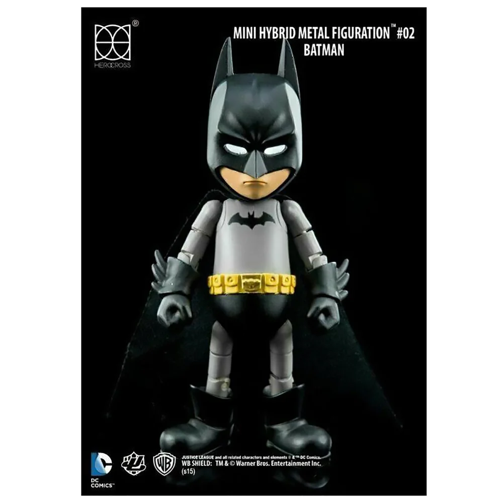 DC Comics Herocross DC Justice League Mini Figurine Batman Hybride en métal Image 1