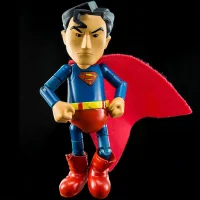 DC Comics Herocross DC Justice League Mini Figurine Superman Hybride en métal