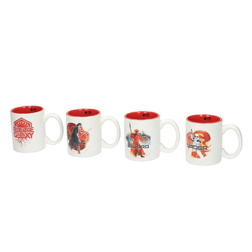 Ensemble de Tasses Espresso Céramique E8 First Order Star Wars 4 pièces Image 1
