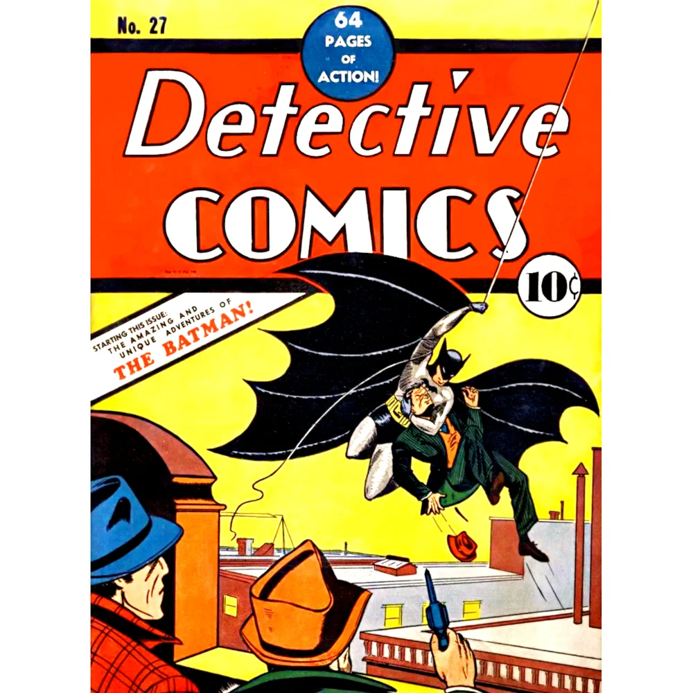 Plaque d'étain DC Comics Batman Detective Comics Image 1