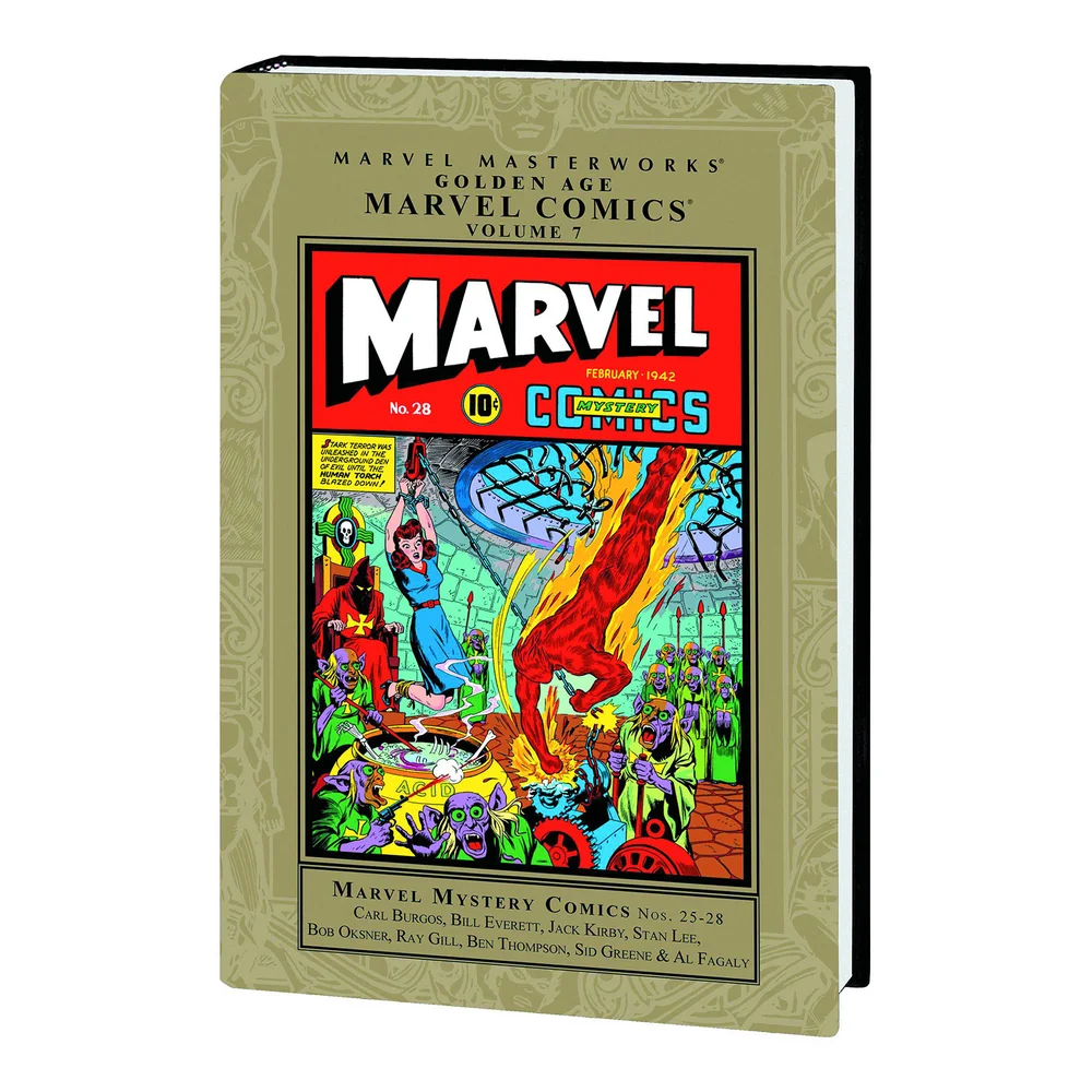 Marvel Marvel Masterworks : Golden Age Marvel Comics - Volume 7 Roman graphique Relié Image 1