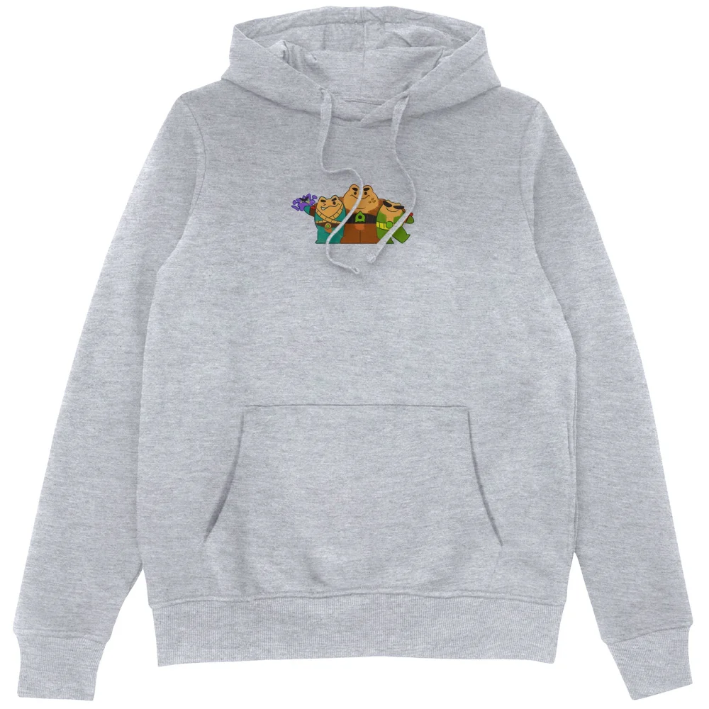 Battletoads Toad Toys Unisex Hoodie - Grey - S - Gris Image 1