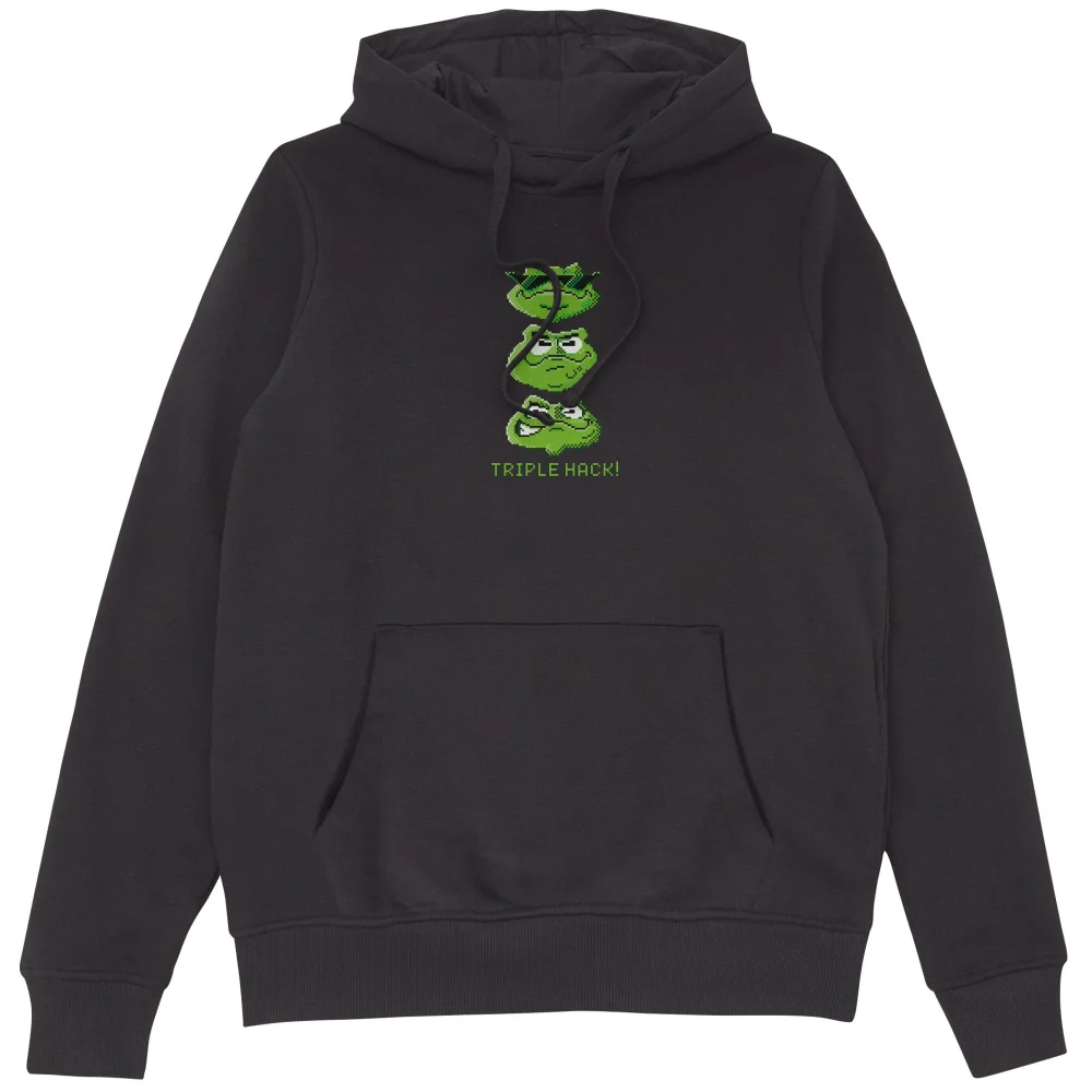 Battletoads Triple Hack! Unisex Hoodie - Black - S - Noir Image 1
