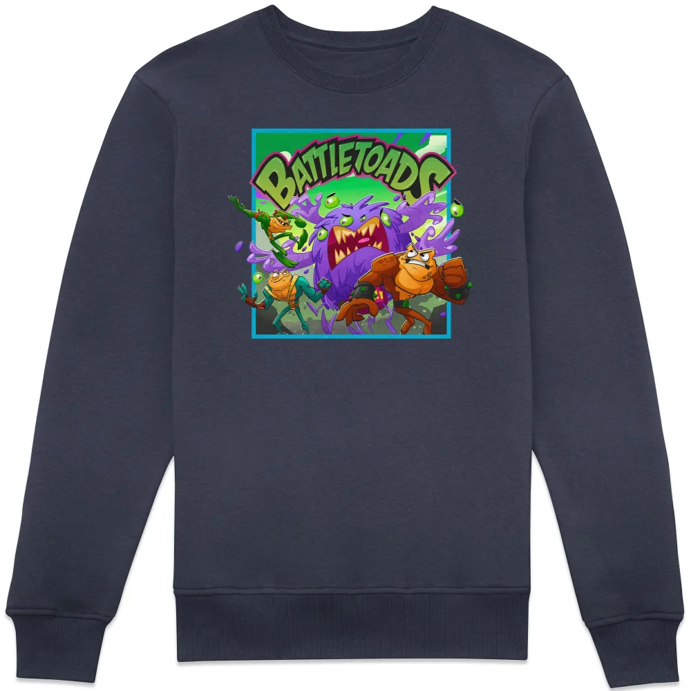 Battletoads Guardian Unisex Sweatshirt - Navy - S - Bleu Marine Image 1