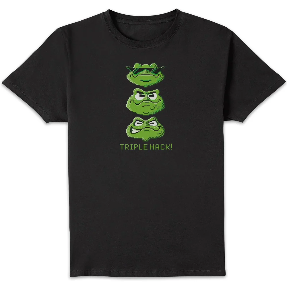 Battletoads Triple Hack! Unisex T-Shirt - Black - S - Noir Image 1