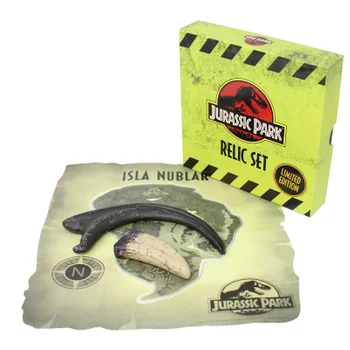 Ensemble de Répliques Officielles Jurassic Park Édition Limitée Collector - Exclusivité Zavvi x DUST!