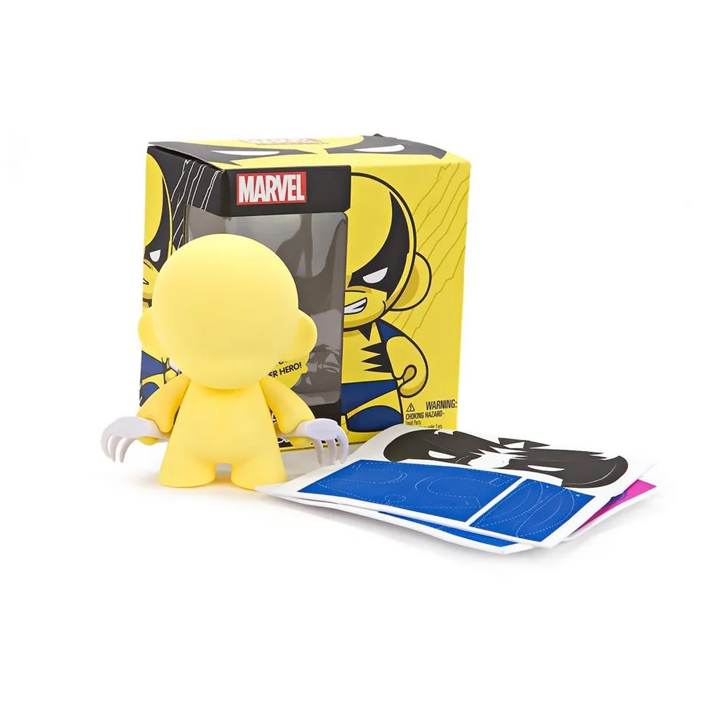 Kidrobot Marvel Mini Munny Wolverine 10 cm Jaune Image 1