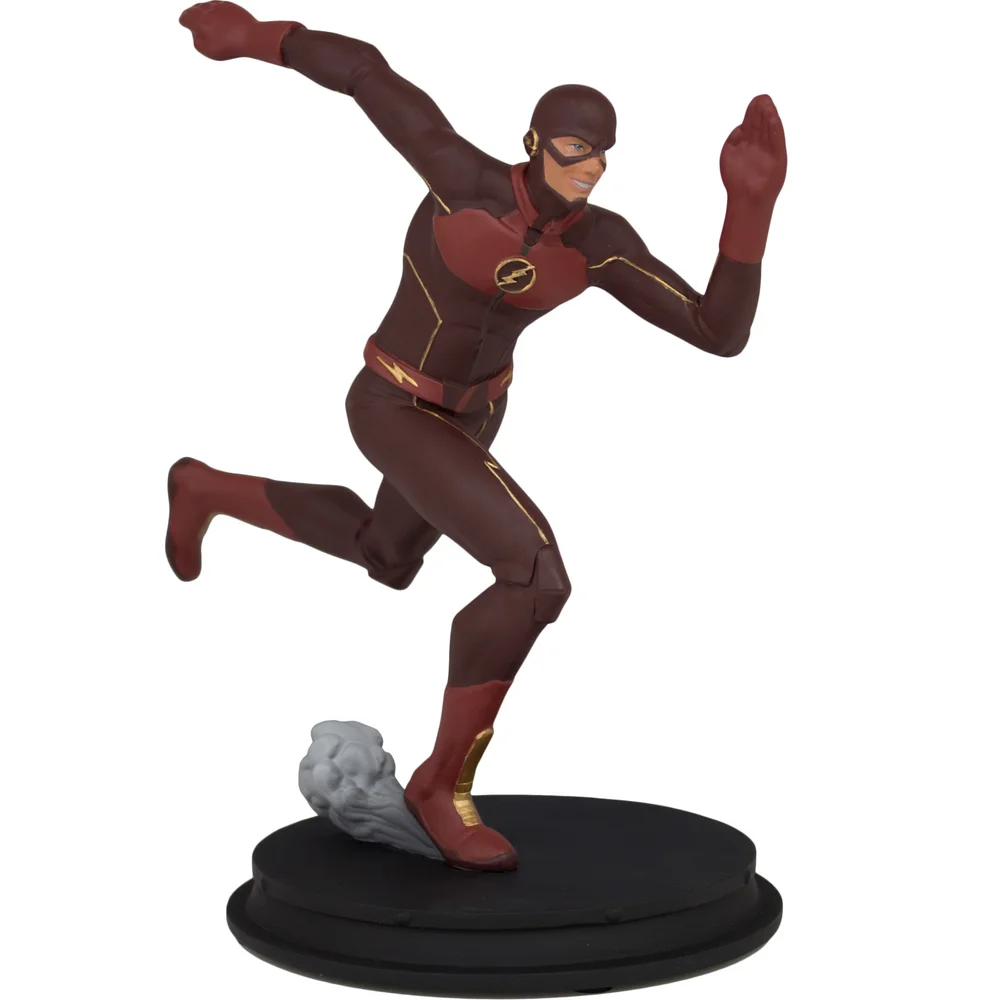 DC Icons The Flash Animated Statue Image 1