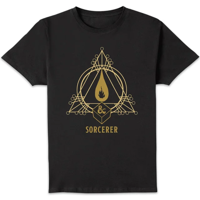 Donjons & Dragons Sorcerer homme t-shirt - noir