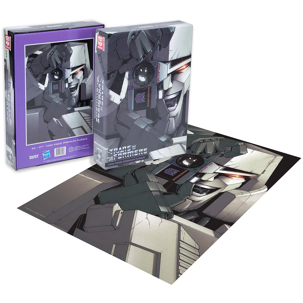 Puzzle 1000 pièces Dust Transformers Megatron - Exclusivité Zavvi Image 1