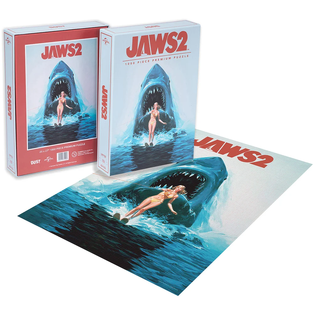 Puzzle 1000 pièces Les Dents de la Mer 2 Dust Classic Movie - Exclusivité Zavvi Image 1
