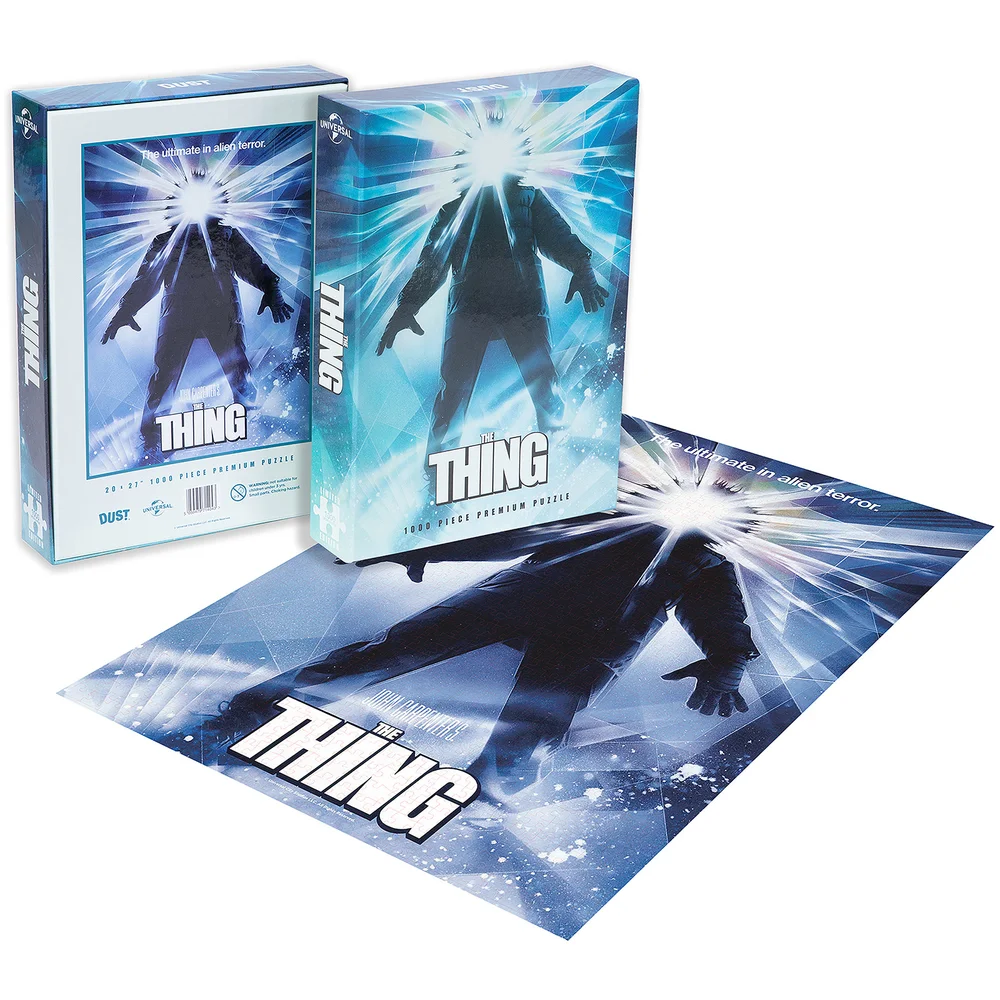 Puzzle 1000 pièces The Thing Dust Classic Movie - Exclusivité Zavvi Image 1
