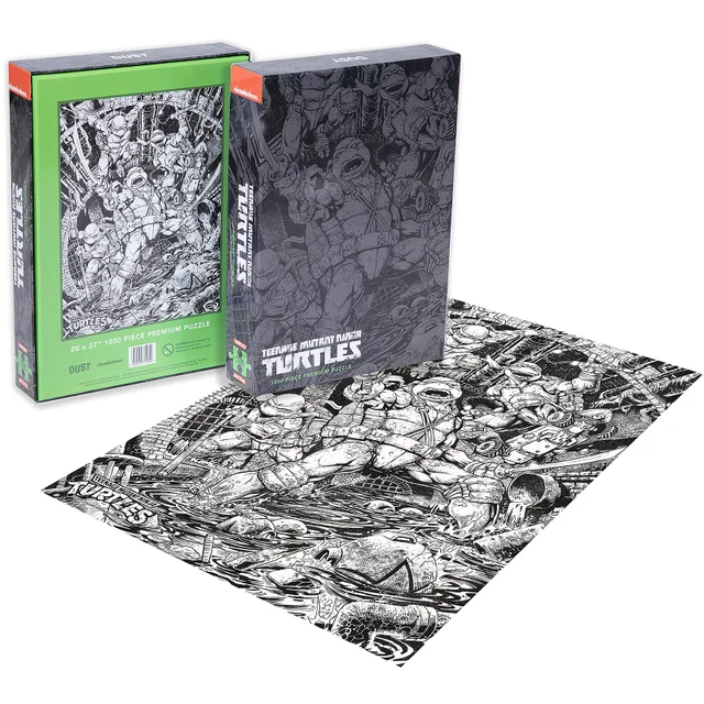 Puzzle 1000 pièces Tortues Ninja Dust Classic Comic Book - Exclusivité Zavvi