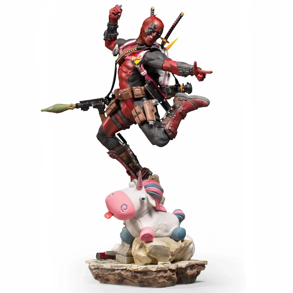 Iron Studios Marvel Comics Deluxe BDS Statuette Échelle 1/10 Deadpool 24 cm Image 1