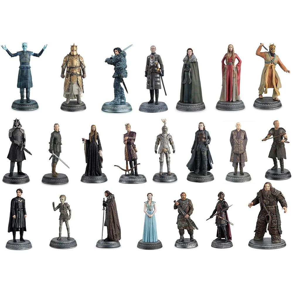 22 figurines Game of Thrones à collectionner de Eaglemoss Image 1