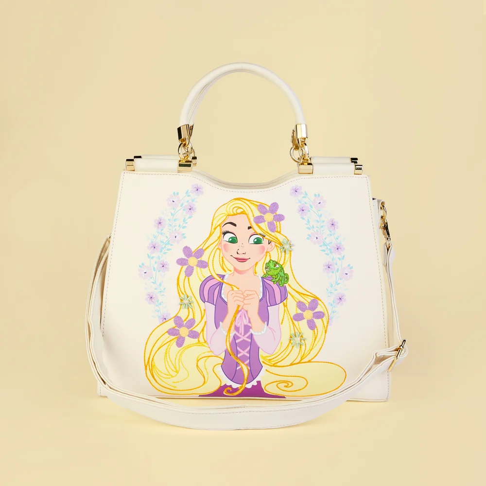Loungefly Disney Tangled 3D Floral Handbag - VeryNeko Exclusive Image 1