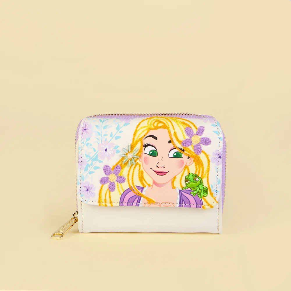 Loungefly Disney Tangled 3D Floral Wallet - VeryNeko Exclusive Image 1
