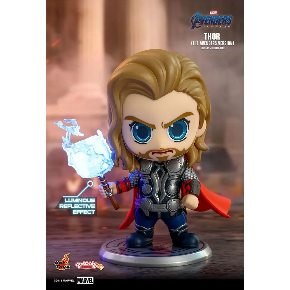 Hot Toys Cosbaby Marvel Avengers : Endgame - Figurine Thor (The Avengers Version) Image 1