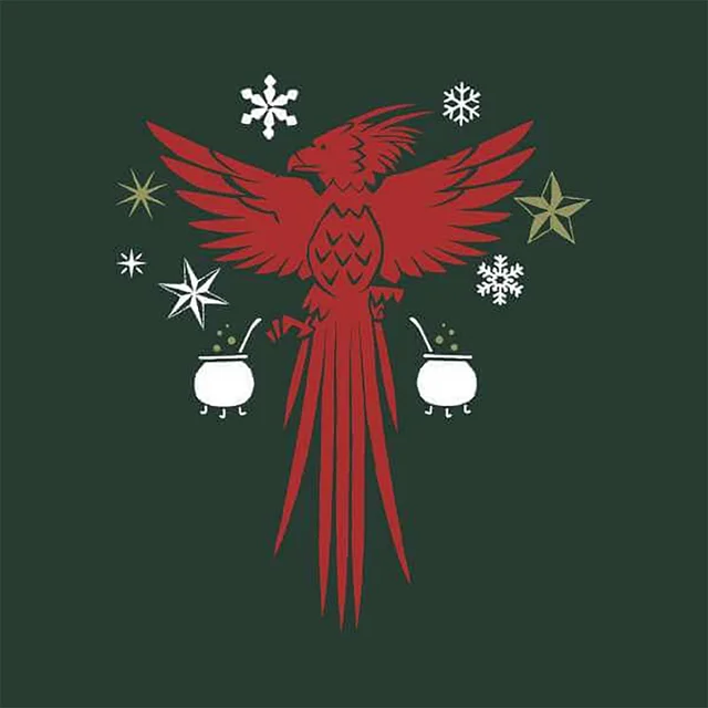 Harry Potter Fawkes Sweatshirt - Forest Green