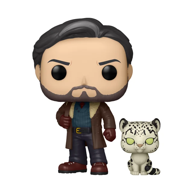 His Dark Materials Asriel avec Stelmaria Pop! Figurine en vinyle