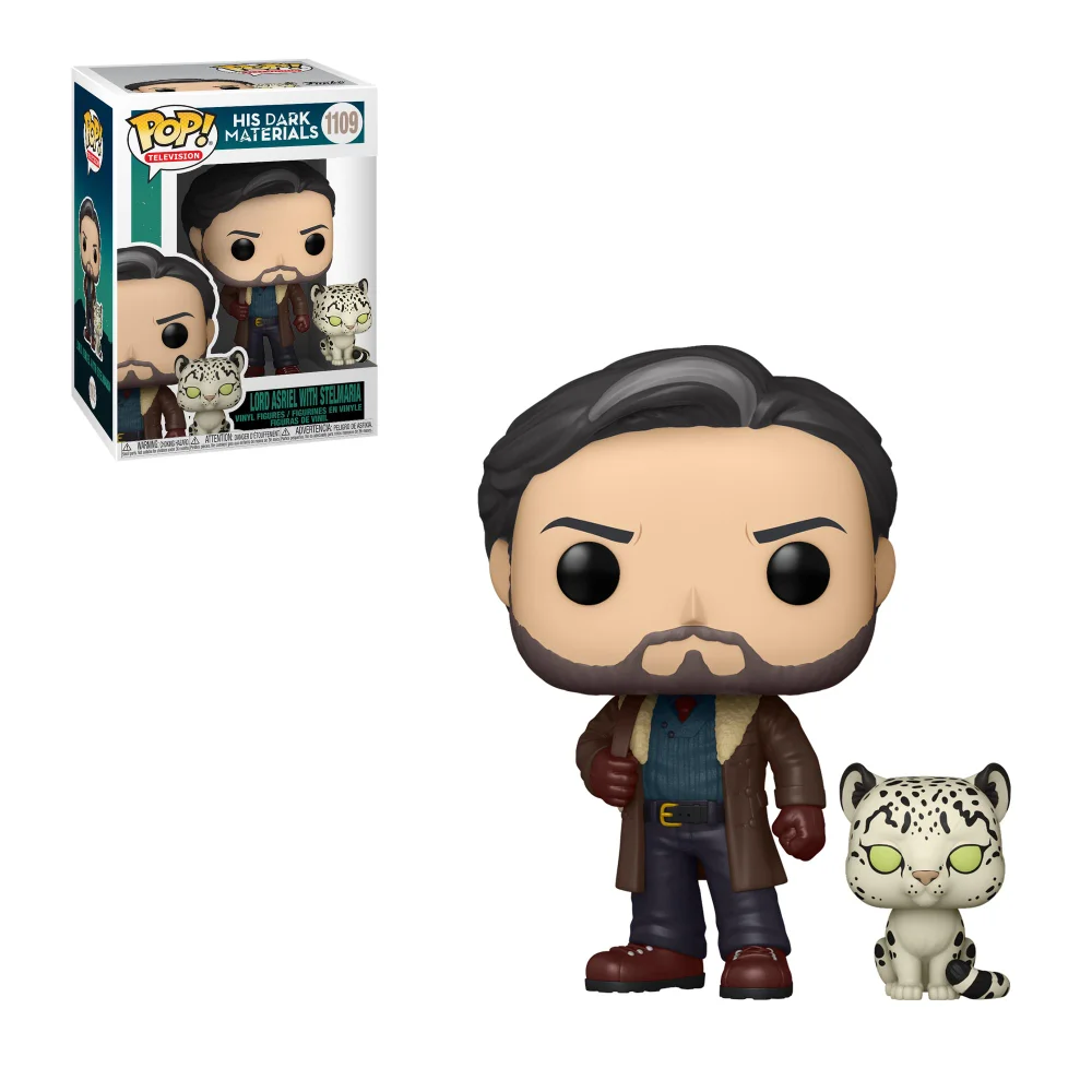 His Dark Materials Asriel avec Stelmaria Pop! Figurine en vinyle Image 1