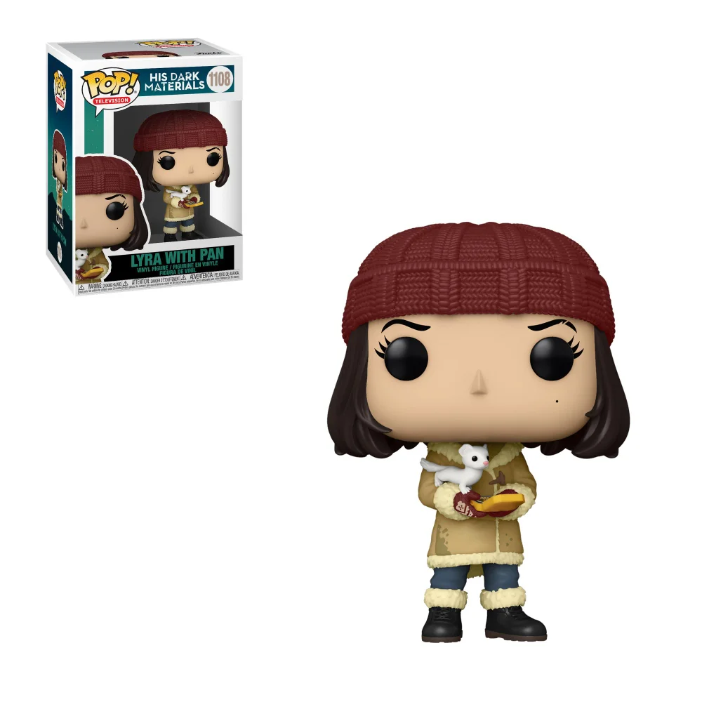 His Dark Materials Lyra avec Pan Pop! Figurine en vinyle Image 1