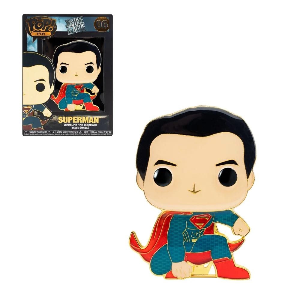 DC Comics Superman Funko Pop! Pin Image 1