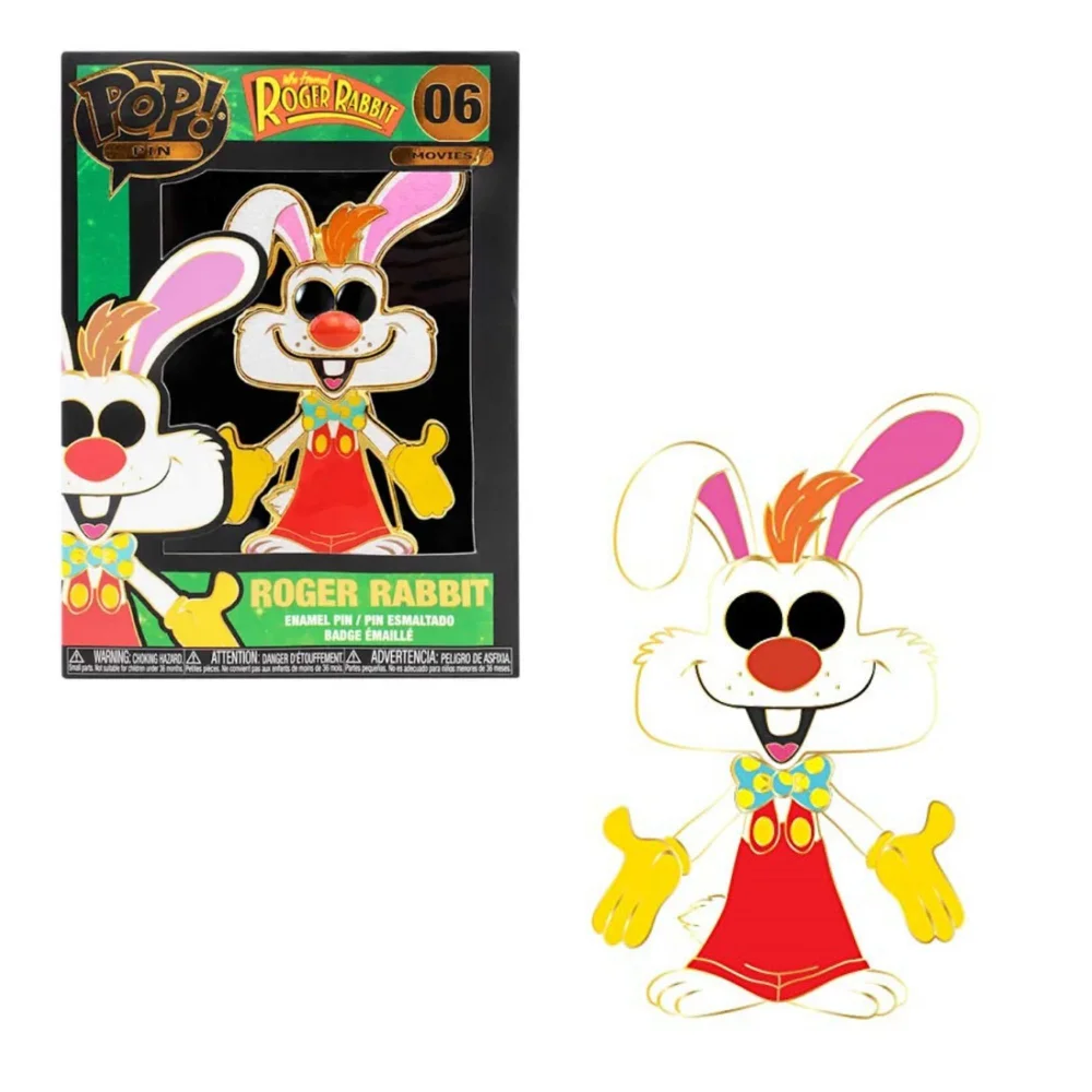 Roger Rabbit Funko Pop! Pin Image 1