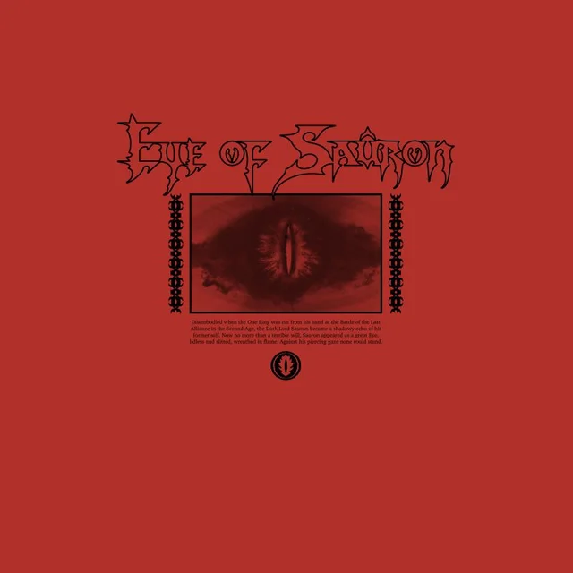 Le Seigneur des Anneaux, Oeil de Sauron - T-Shirt Homme - Rouge