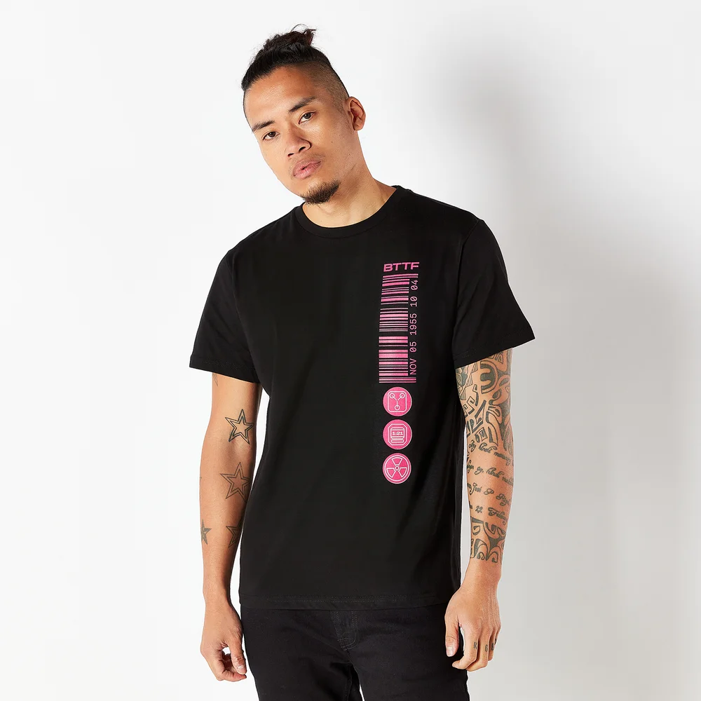Retour Vers Le Futur T-Shirt Homme - Noir - S Image 1