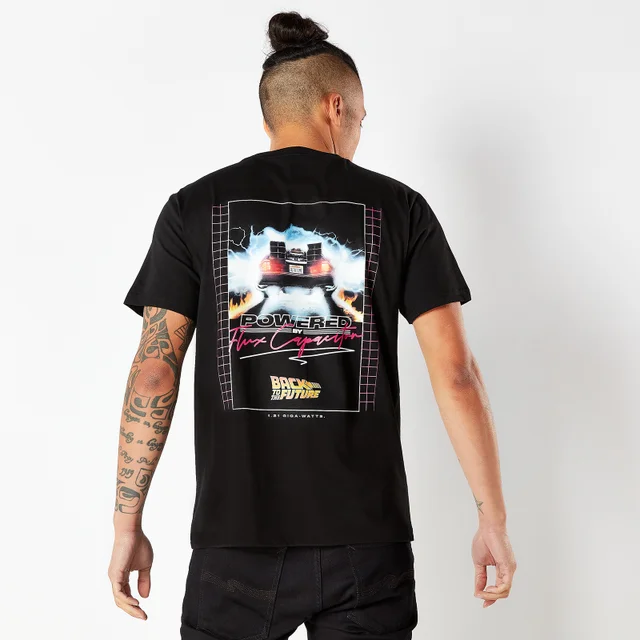 Retour Vers Le Futur T-Shirt Homme - Noir