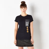 E.T. L'Extra-terrestre T-Shirt Femme - Bleu Marine