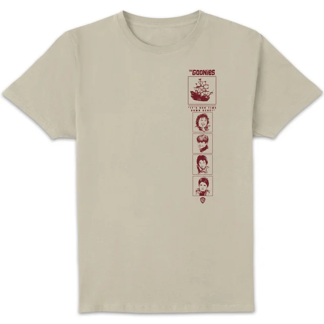 The Goonies Retro Cover T-Shirt Unisexe - Blanc Vintage Wash