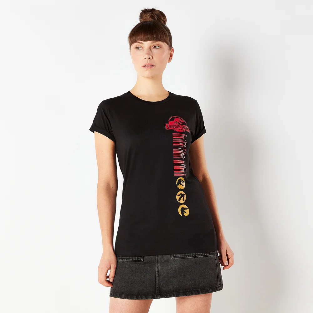 Jurassic Park T-Shirt Femme - Noir - XS Image 1