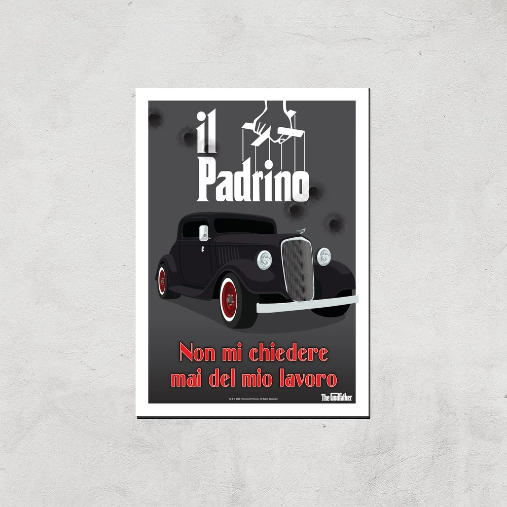 Le Parrain Affiche - A4 - Print Only Image 1